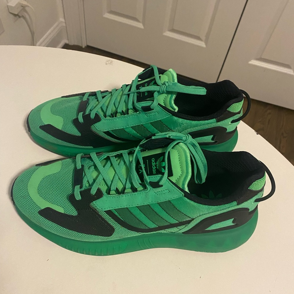 COPY - Adidas ZX 5K Boost ‘Screaming Green’ : shoes size 11 mens : *Worn twice.